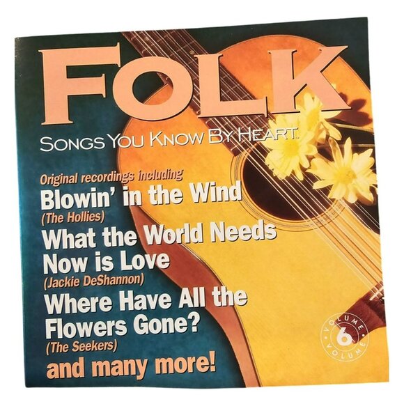 Folk Songs You Know By Heart CD Music Classics 37652cd - Picture 1 of 2